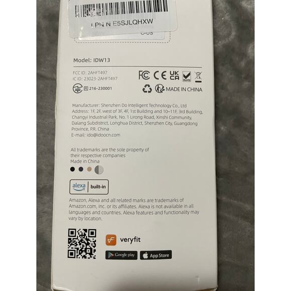 New Smart Watch - 1.8" Screen, Alexa & 100 Sports Mode - Picture 5 of 5